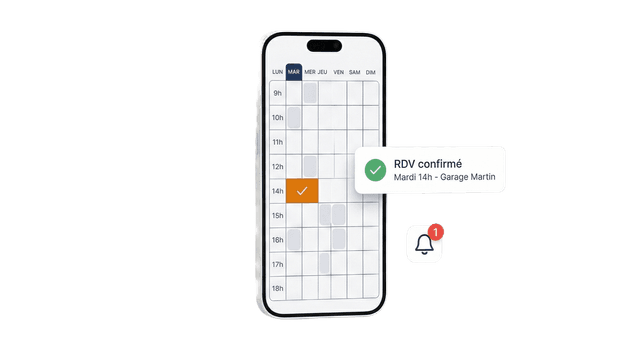 Prise de rendez-vous automobile en ligne